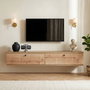 Nordure Ligne 140 - Sapphire Oak Soporte para TV
